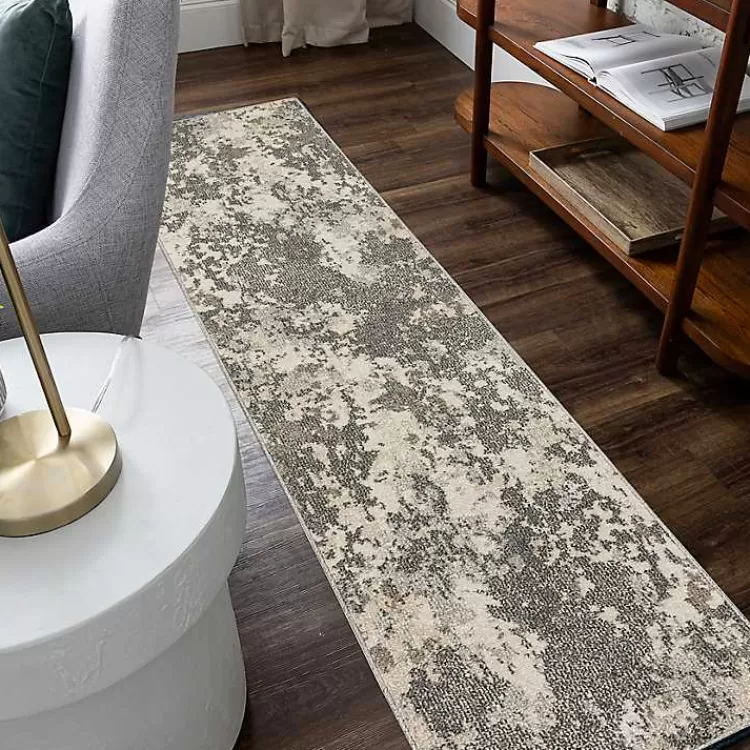 gray_and_cream_wray_modern_runner_x_4.webp Gray and Cream Wray Modern Runner, 2x8>Kirklands Home New