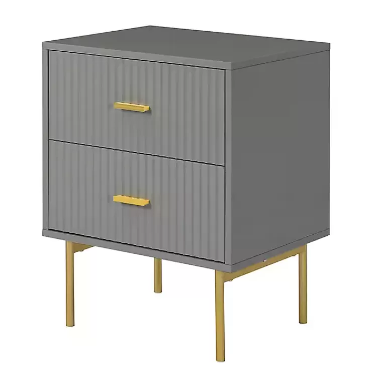 and Gold Modern Ceandro Nightstand>Kirklands Home Outlet