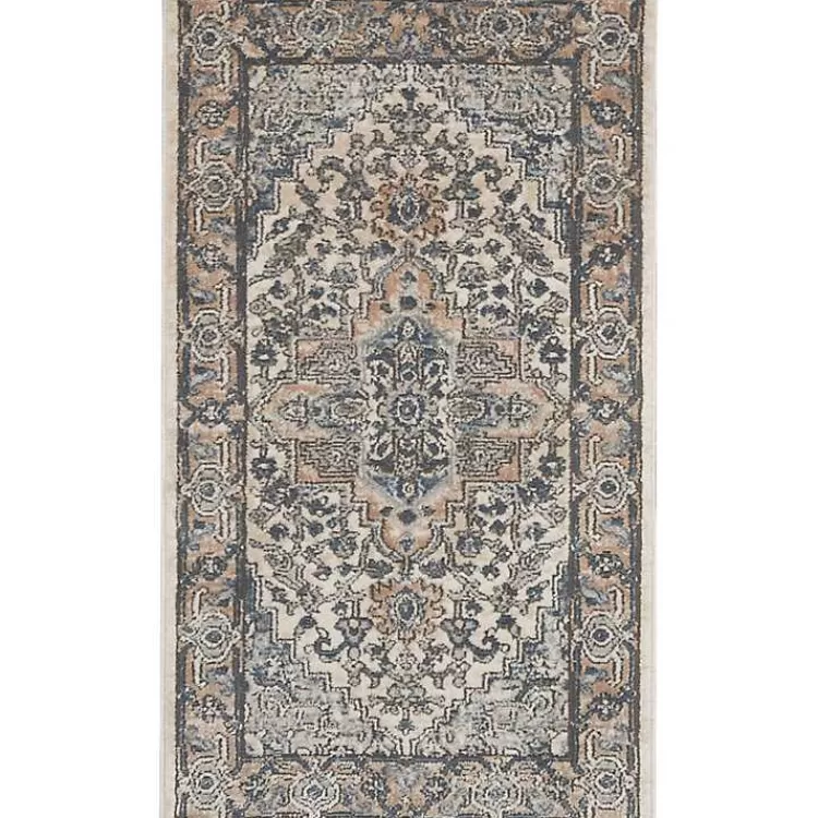 and Ivory Nadia Medallion Area Rug, 2x4>Kirklands Home Hot