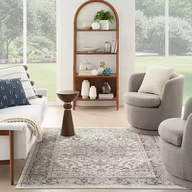 gray_and_ivory_nadia_medallion_area_rug_x_2-2.webp and Ivory Nadia Medallion Area Rug, 5x7>Kirklands Home Discount