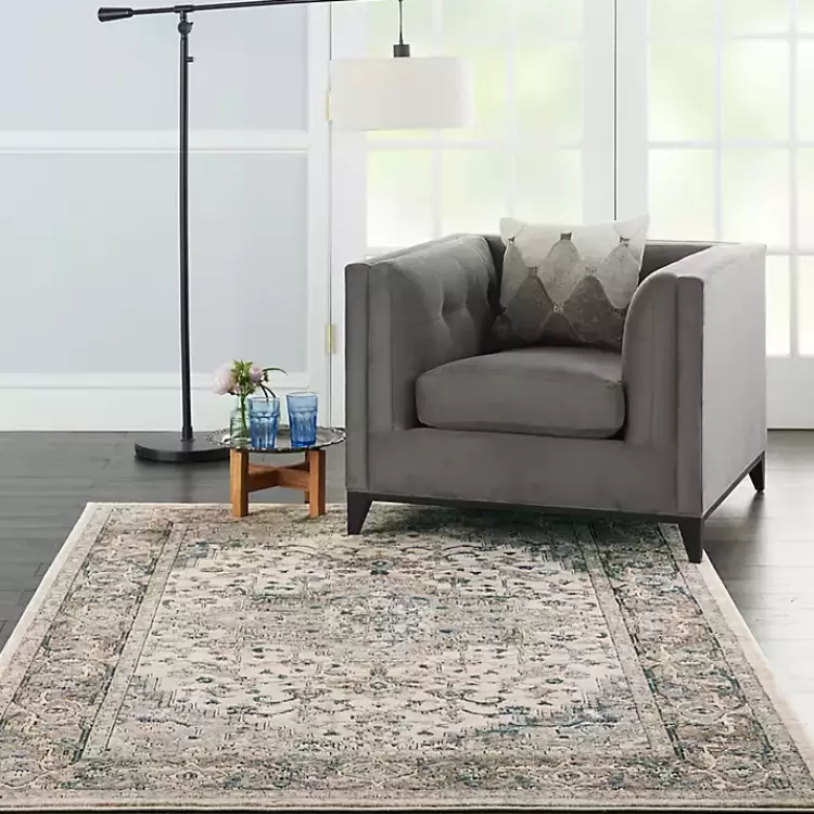 gray_and_ivory_nadia_medallion_area_rug_x_4-2.webp and Ivory Nadia Medallion Area Rug, 5x7>Kirklands Home Discount