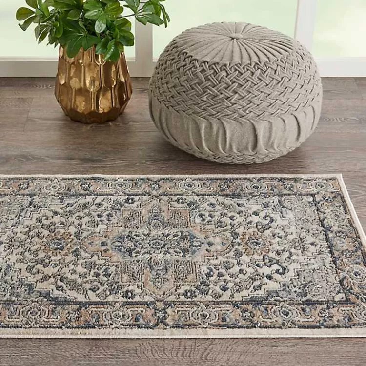 gray_and_ivory_nadia_medallion_area_rug_x_4-3.webp and Ivory Nadia Medallion Area Rug, 2x4>Kirklands Home Hot