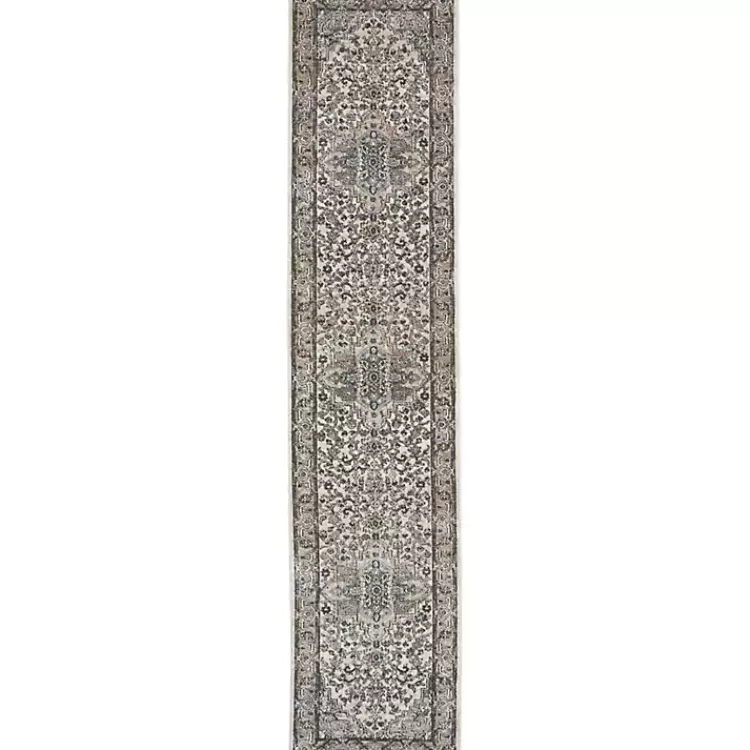 and Ivory Nadia Medallion Runner, 2x10>Kirklands Home Shop