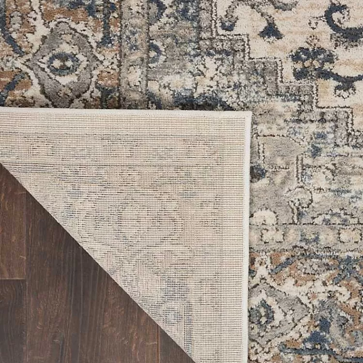 and Ivory Nadia Medallion Runner, 2x10>Kirklands Home Shop