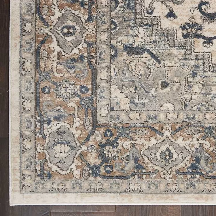 gray_and_ivory_nadia_medallion_runner_x_2.webp and Ivory Nadia Medallion Runner, 2x10>Kirklands Home Shop