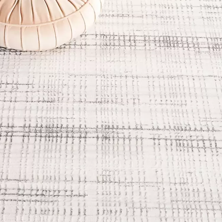gray_and_ivory_whisper_striated_area_rug_x_5.webp Gray and Ivory Whisper Striated Area Rug, 5x7>Kirklands Home Cheap