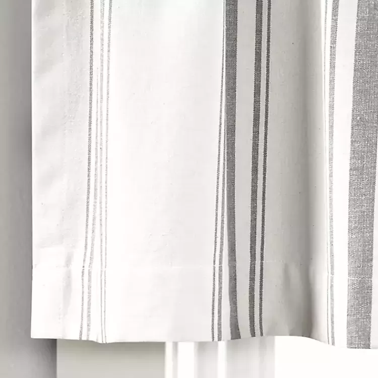 gray_and_white_farmhouse_stripe_valance_4.webp Gray and White Farmhouse Stripe Valance>Kirklands Home Sale