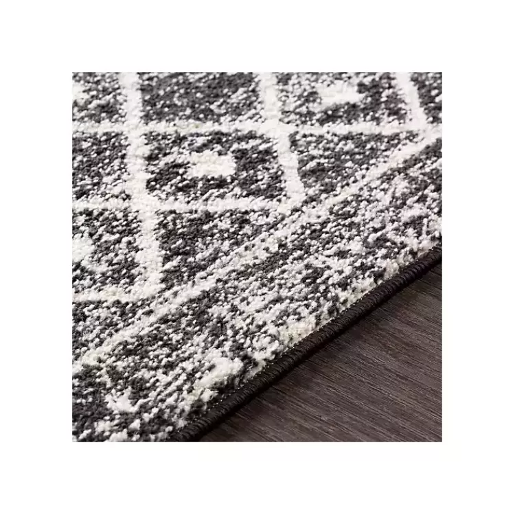 gray_and_white_moroccan_pattern_runner_x_2.webp and White Moroccan Pattern Runner, 2x10>Kirklands Home Online