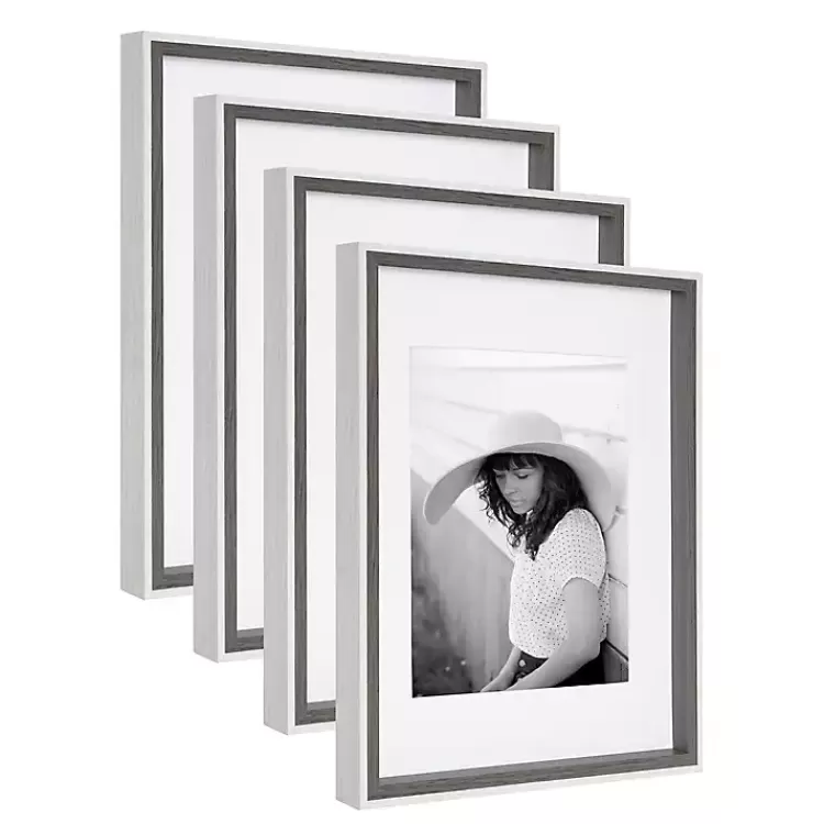 Gray and White 4-pc. Gallery Wall Frame Set>Kirklands Home Sale