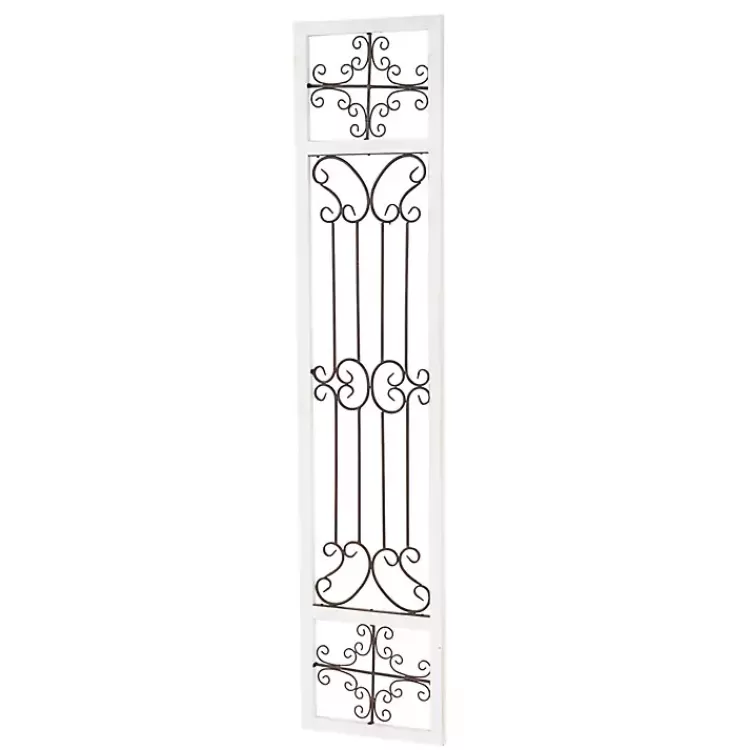 gray_angelic_scrollwork_panel_wall_plaque_5.webp Gray Angelic Scrollwork Panel Wall Plaque>Kirklands Home Flash Sale