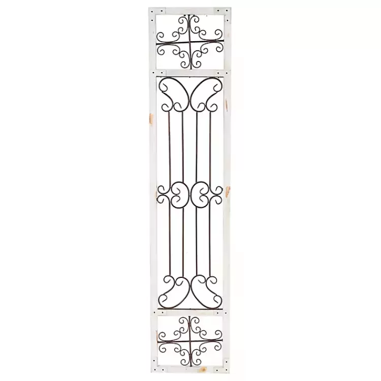 gray_angelic_scrollwork_panel_wall_plaque_6.webp Gray Angelic Scrollwork Panel Wall Plaque>Kirklands Home Flash Sale