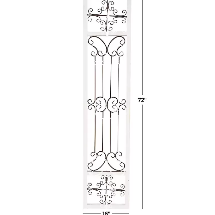 gray_angelic_scrollwork_panel_wall_plaque_7.webp Gray Angelic Scrollwork Panel Wall Plaque>Kirklands Home Flash Sale