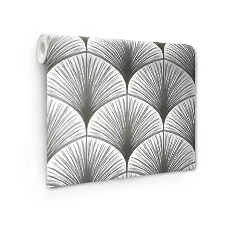 gray_art_deco_fans_peel__stick_wallpaper_5.webp Gray Art Deco Fans Peel & Stick Wallpaper>Kirklands Home Flash Sale