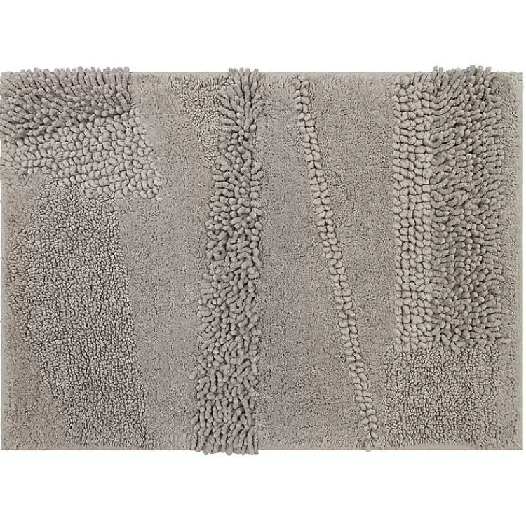 Asymmetrical Cotton Bath Mat, 34 in.>Kirklands Home Clearance