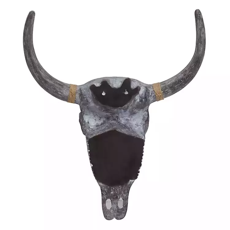 gray_bohemian_bull_wall_plaque_4.webp Bohemian Bull Wall Plaque>Kirklands Home Flash Sale