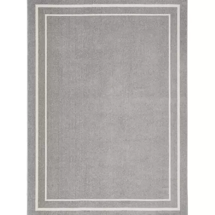 Bordered Indoor/Outdoor Area Rug, 5x7>Kirklands Home Cheap