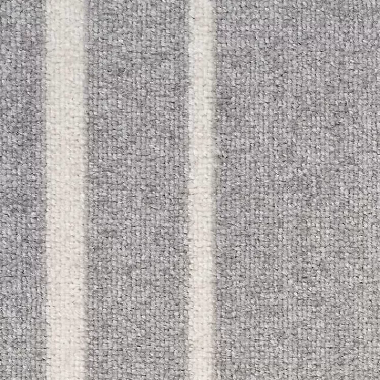 Gray Bordered Indoor/Outdoor Area Rug, 6x9>Kirklands Home Fashion