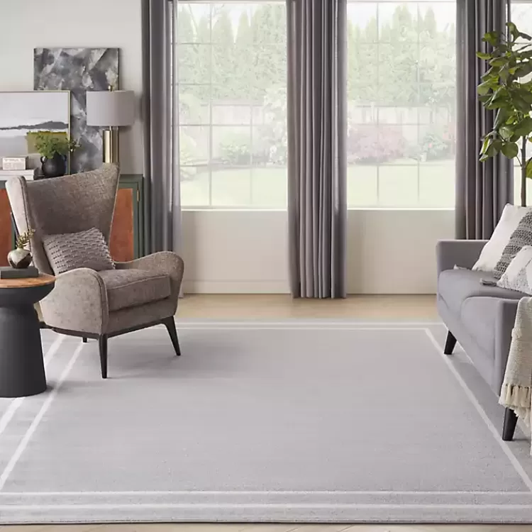 gray_bordered_indooroutdoor_area_rug_x_8-1.webp Bordered Indoor/Outdoor Area Rug, 8x10>Kirklands Home Cheap