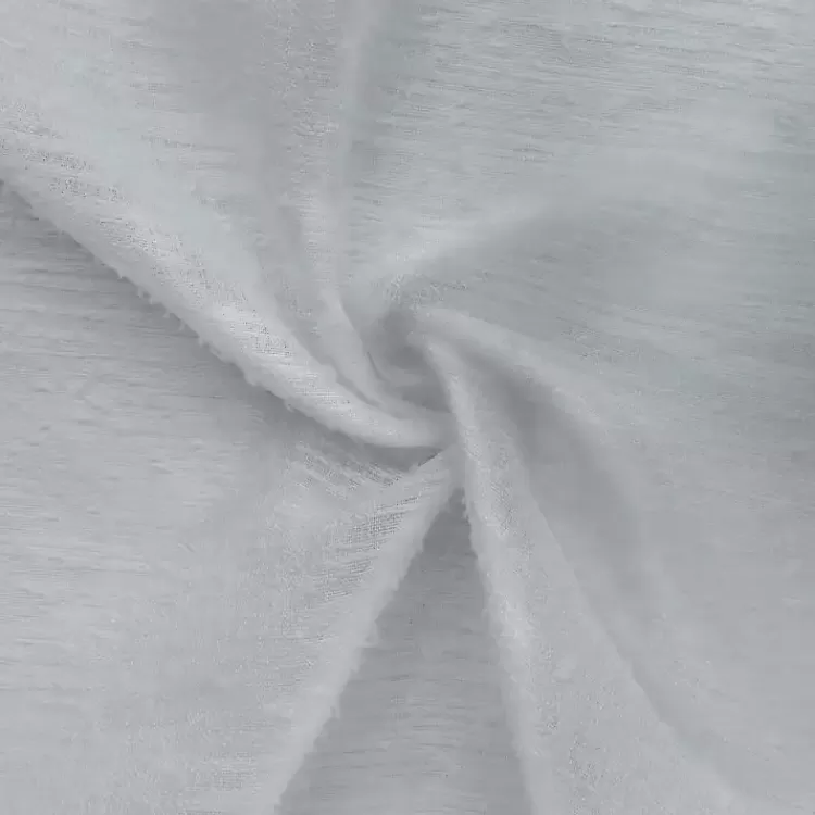 gray_boucle_sheer_single_curtain_panel__in_5-1.webp Boucle Sheer Single Curtain Panel, 63 in.>Kirklands Home Clearance