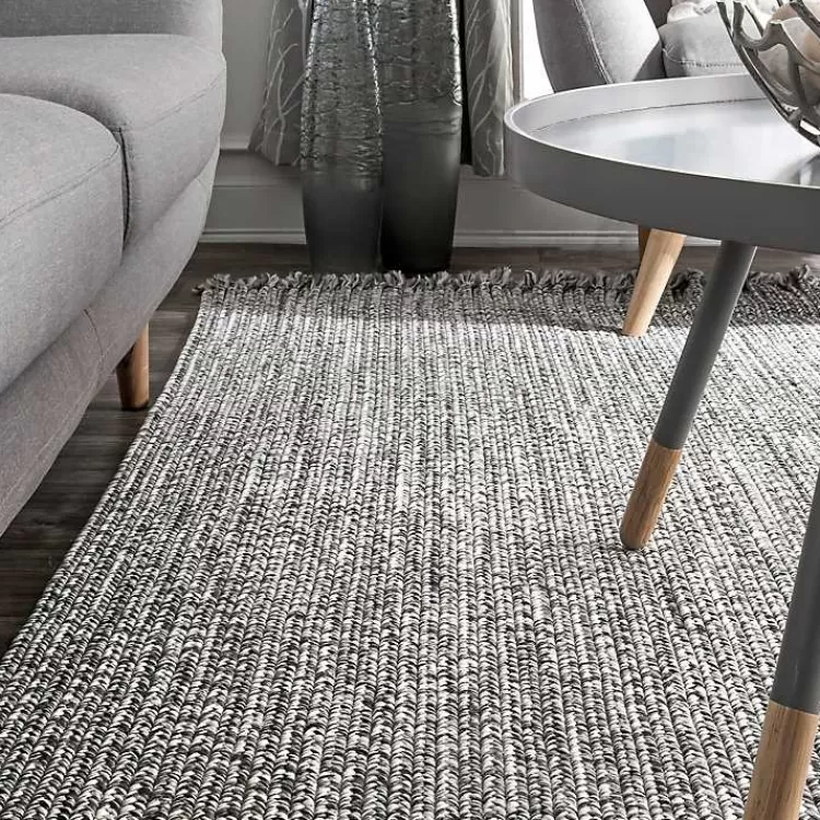 gray_braided_area_rug_with_tassels_x_2.webp Braided Area Rug with Tassels, 10x14>Kirklands Home Sale