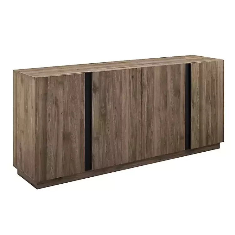 gray_brown_modern_door_sideboard_2.webp Gray Brown Modern 2-Door Sideboard>Kirklands Home Online