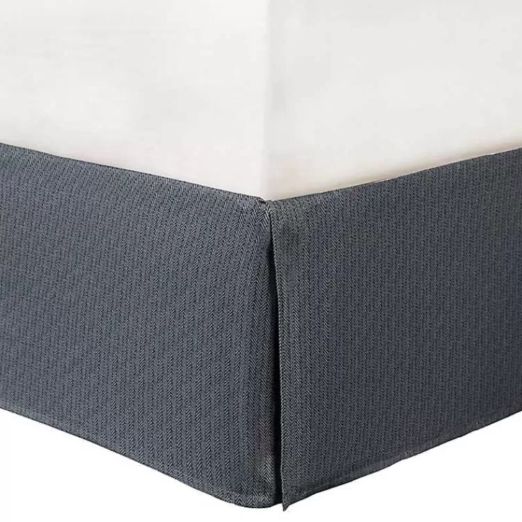 gray_buffalo_herringbone_queen_pc_comforter_set_4.webp Gray Buffalo Herringbone Queen 7-pc. Comforter Set>Kirklands Home New