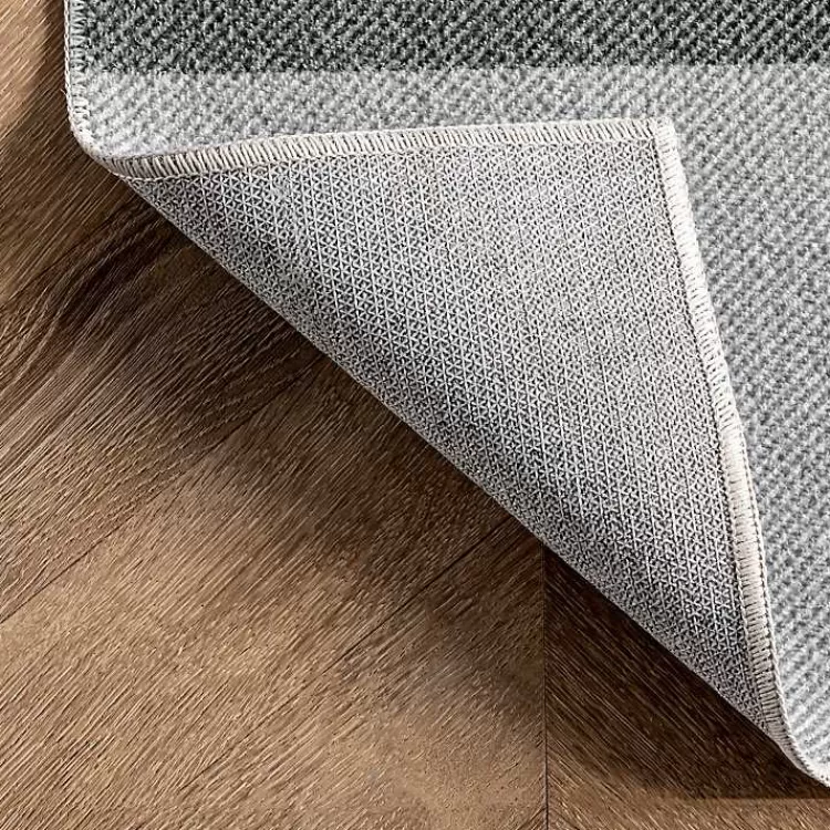 gray_buffalo_plaid_washable_area_rug_x_8.webp Gray Buffalo Plaid Washable Area Rug, 4x6>Kirklands Home Outlet