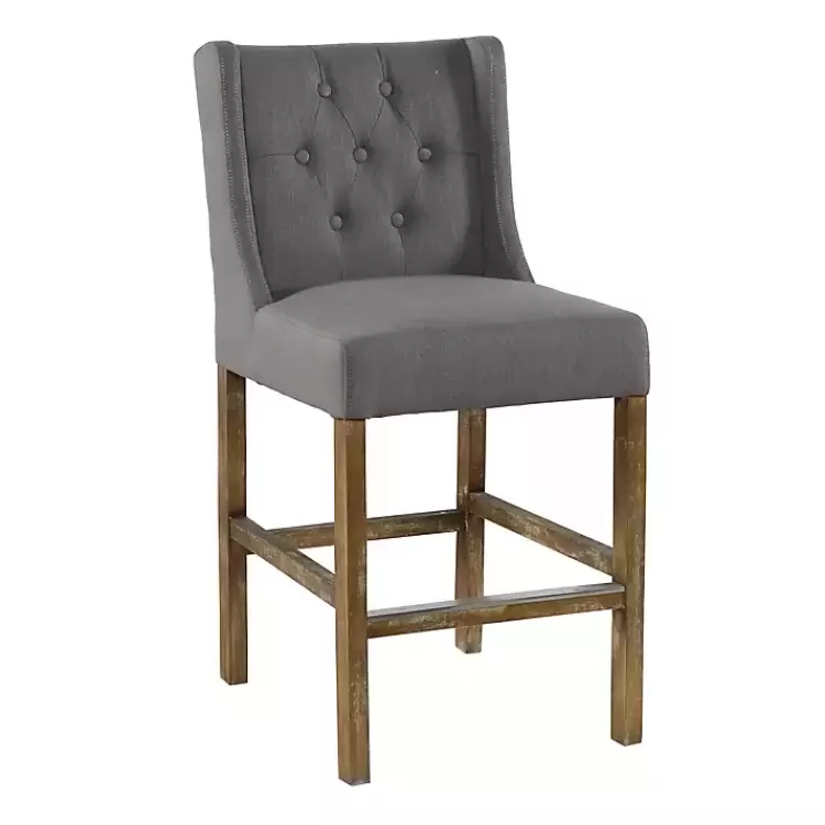Button Tufted Kia Counter Stool>Kirklands Home Store