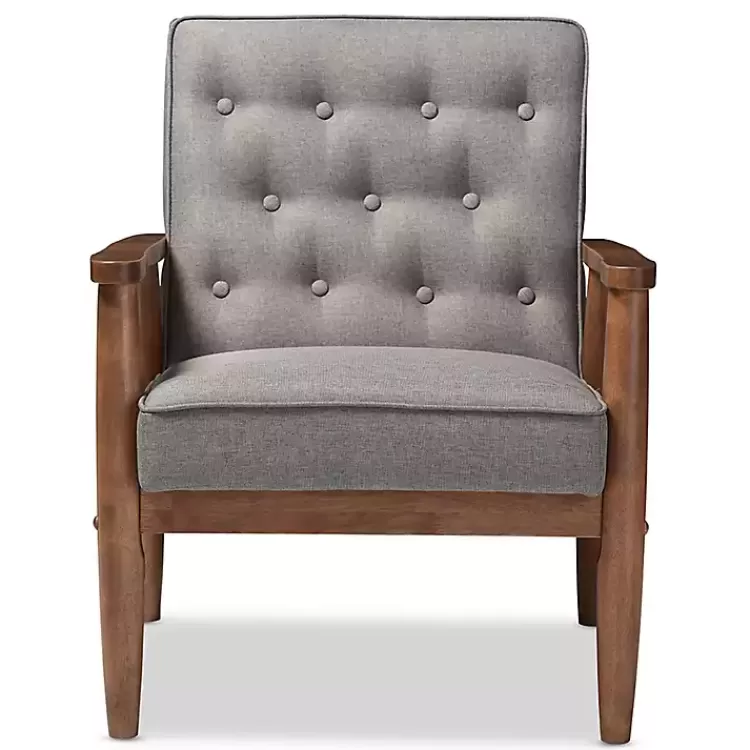 Button-Tufted Sawyer Accent Chair>Kirklands Home Online