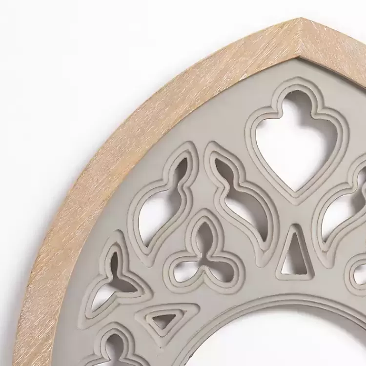 Carved Wood Arch Wall Plaque>Kirklands Home Best Sale