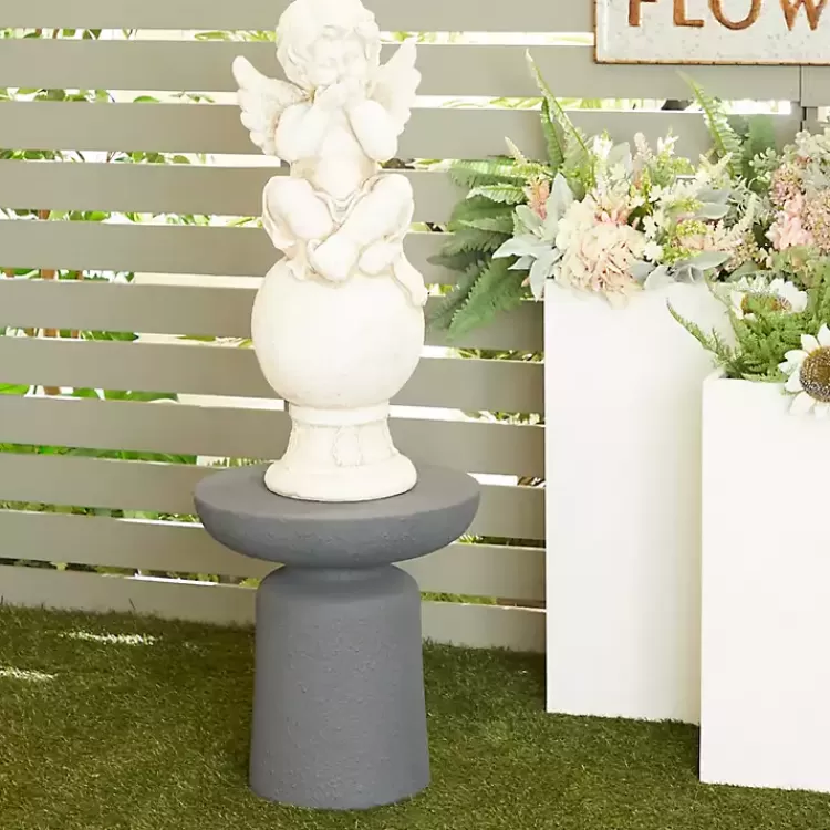 Ceramic Round Top Garden Stool>Kirklands Home Clearance