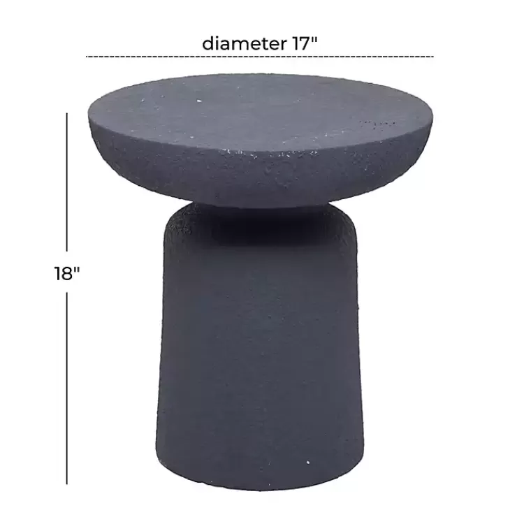 gray_ceramic_round_top_garden_stool_4.webp Ceramic Round Top Garden Stool>Kirklands Home Clearance
