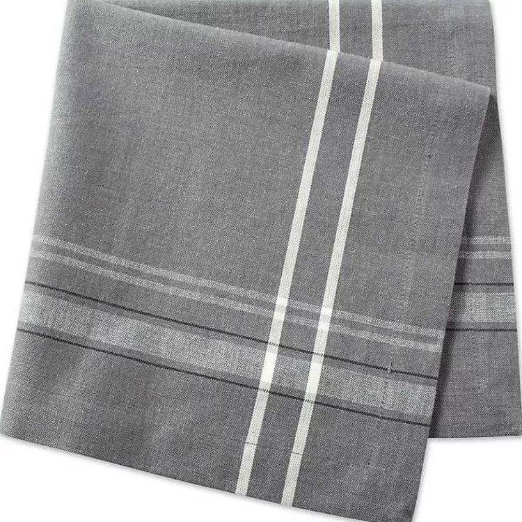 gray_chambray_french_stripe_napkins_set_of__2.webp Chambray French Stripe Napkins, Set of 6>Kirklands Home Shop