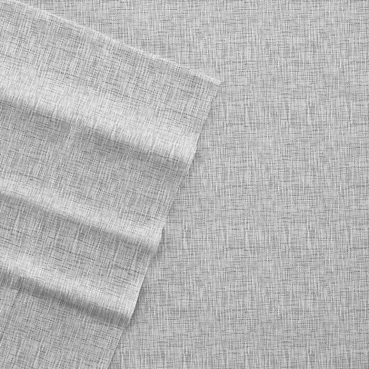 gray_chambray_pc_twin_sheet_set_2.webp Chambray 3-pc. Twin Sheet Set>Kirklands Home Outlet