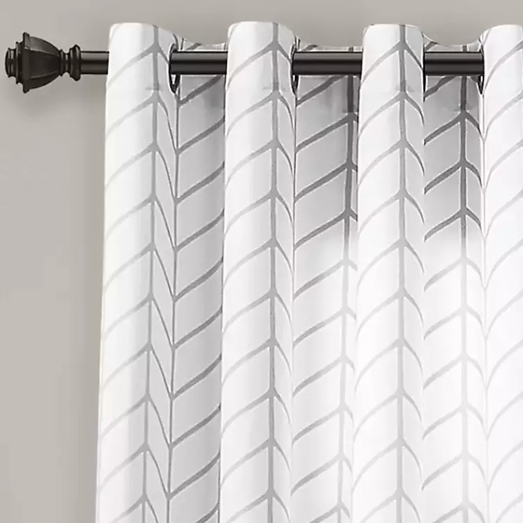 Chevron 2-pc. Curtain Panel Set, 84 in.>Kirklands Home Online