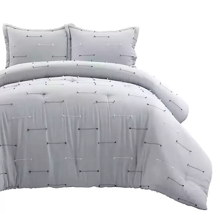 Clip Jacquard 3-pc. Full/Queen Comforter Set>Kirklands Home Sale