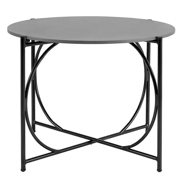 Gray Concrete Top Outdoor Bistro Table>Kirklands Home Cheap