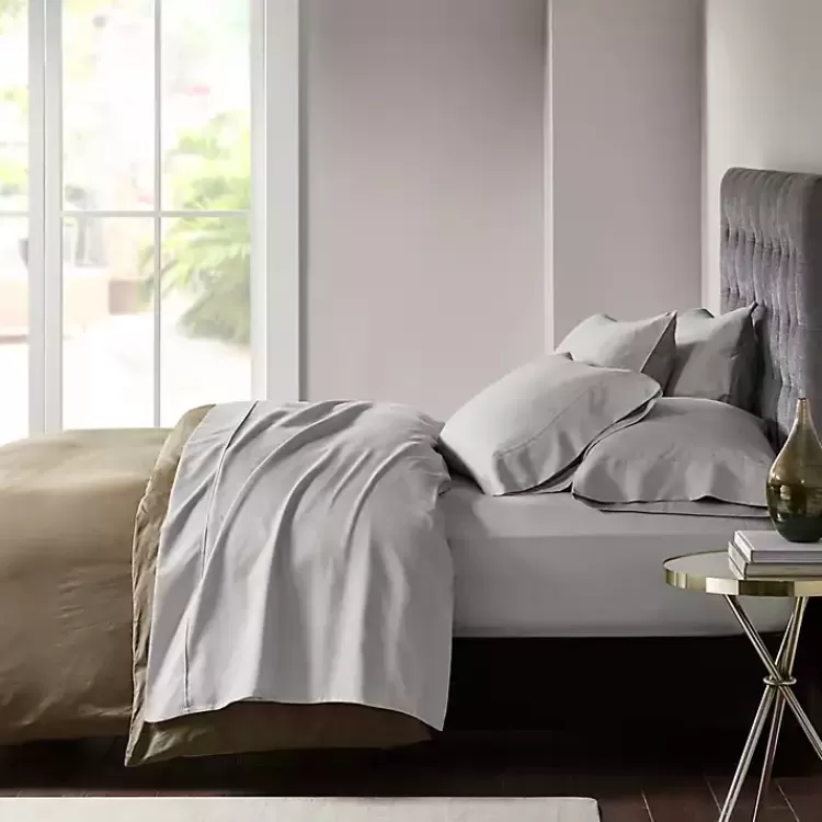 Cotton Blend Sateen 6-pc. Queen Sheet Set>Kirklands Home Shop