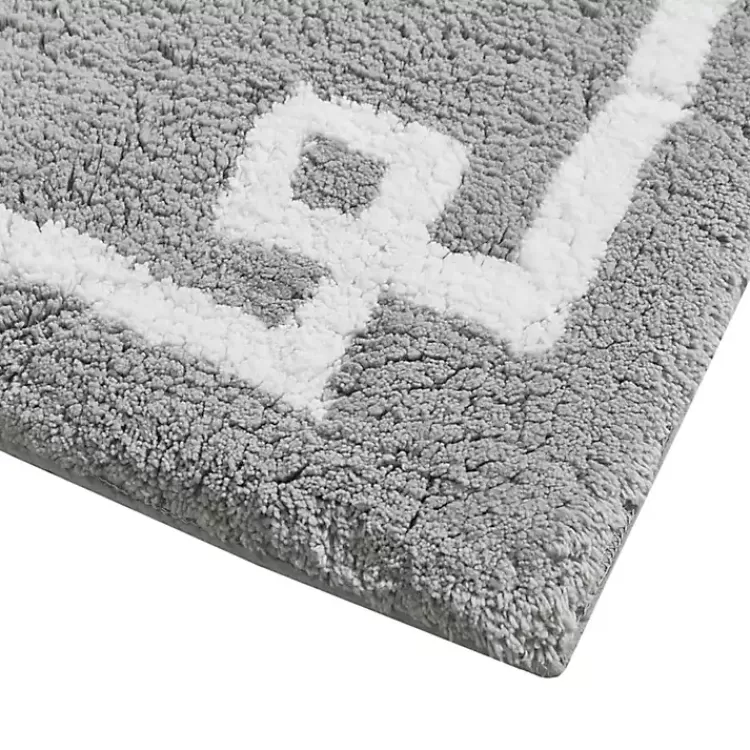 gray_cotton_tufted_bath_runner_with_border_2.webp Cotton Tufted Bath Runner with Border>Kirklands Home Clearance