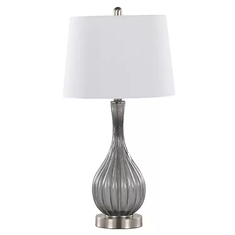Crackle Glass Teardrop Table Lamps, Set of 2>Kirklands Home Fashion