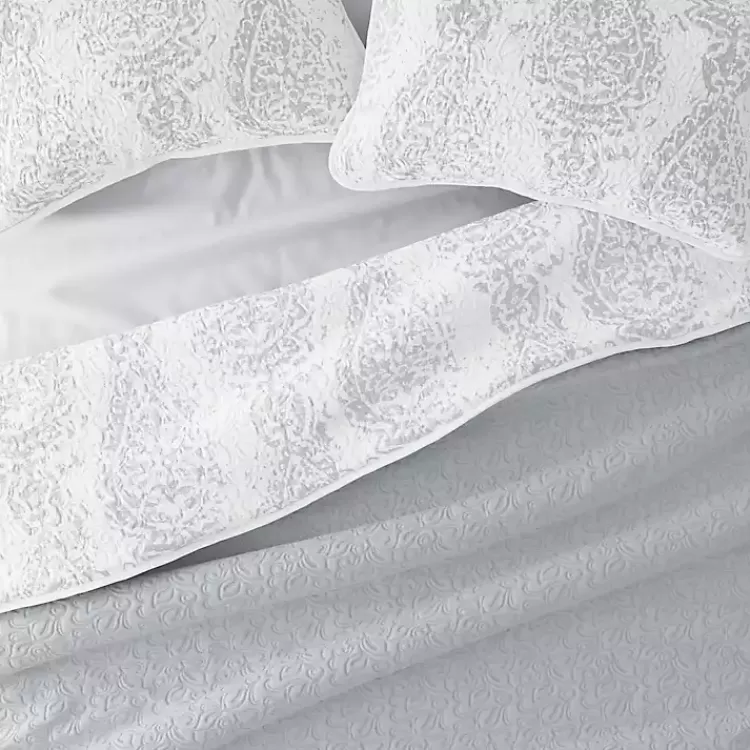 gray_damask_reversible_pc_queen_quilt_set_5.webp Gray Damask Reversible 3-pc. Queen Quilt Set>Kirklands Home New