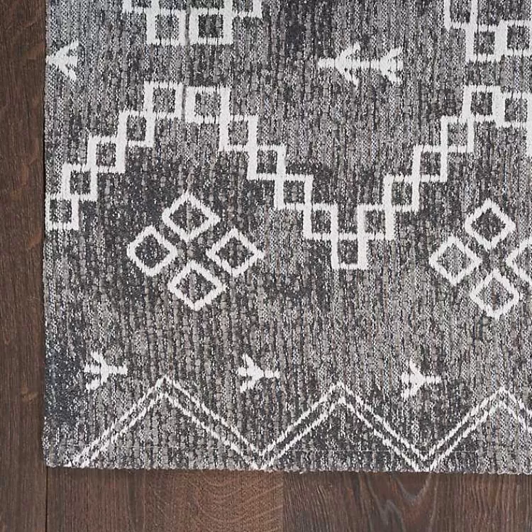 gray_distressed_geo_markings_accent_rug_x_3.webp Gray Distressed Geo Markings Accent Rug, 2x3>Kirklands Home Sale