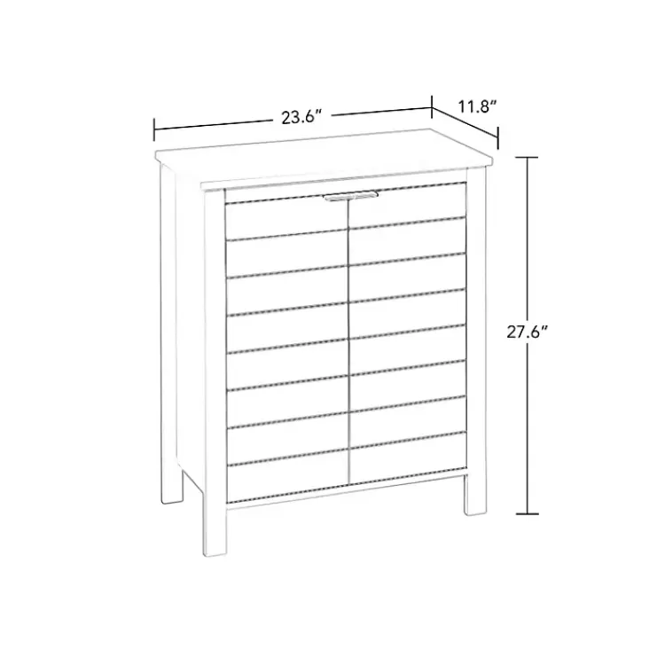 gray_door_floor_cabinet_7.webp 2-Door Floor Cabinet>Kirklands Home Hot