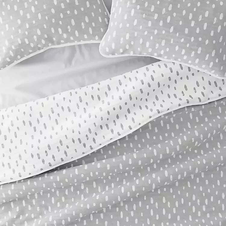 gray_dotted_reversible_pc_twin_quilt_set_3.webp Gray Dotted Reversible 2-pc. Twin Quilt Set>Kirklands Home Cheap