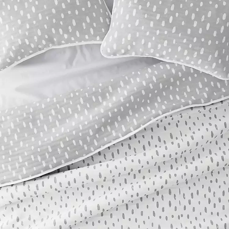 gray_dotted_reversible_pc_twin_quilt_set_4.webp Gray Dotted Reversible 2-pc. Twin Quilt Set>Kirklands Home Cheap