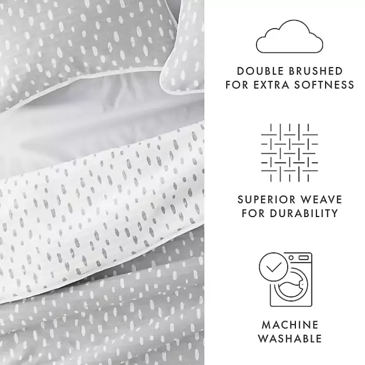 gray_dotted_reversible_pc_twin_quilt_set_6.webp Gray Dotted Reversible 2-pc. Twin Quilt Set>Kirklands Home Cheap