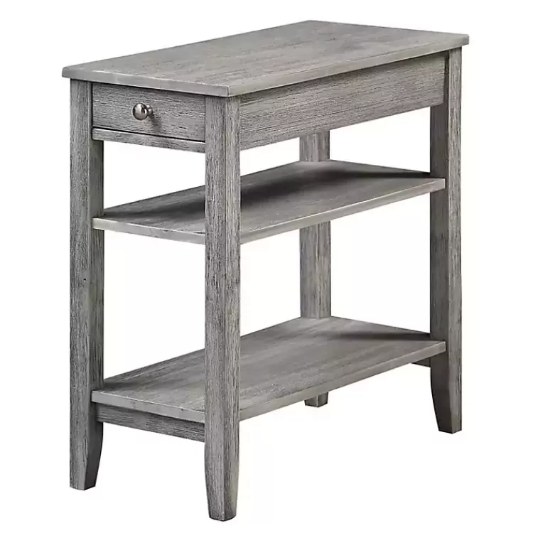Double Shelf Wood Accent Table>Kirklands Home Discount
