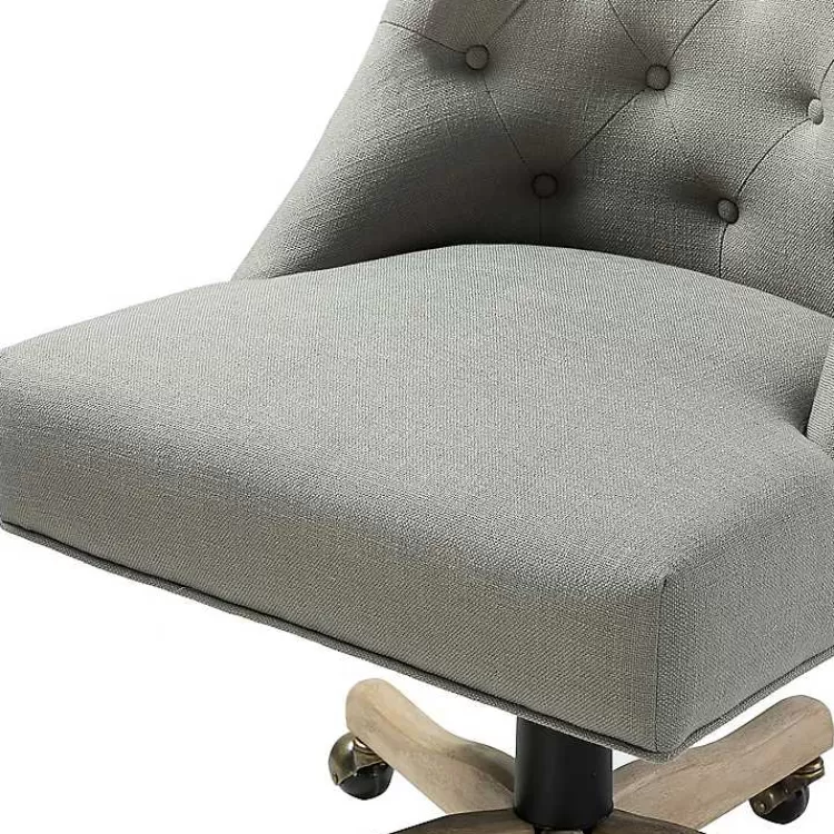gray_dylan_upholstered_office_chair_3.webp Dylan Upholstered Office Chair>Kirklands Home Clearance