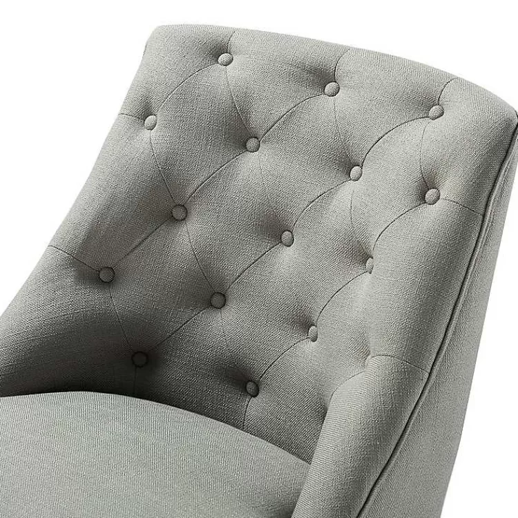 gray_dylan_upholstered_office_chair_4.webp Dylan Upholstered Office Chair>Kirklands Home Clearance