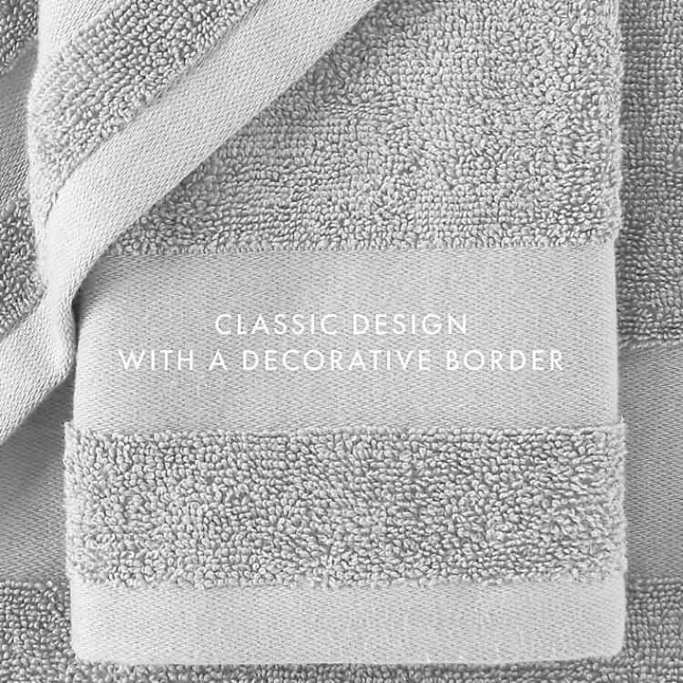 gray_essential_cotton_bath_towels_set_of__2.webp Essential Cotton Bath Towels, Set of 4>Kirklands Home Clearance
